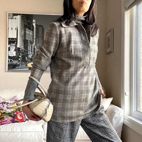 Pendleton 100%wool pullover plaid shirt - Picture 2 of 15